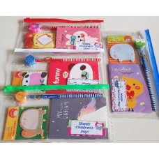 Notebook Notepad Pencil Zip Case Set