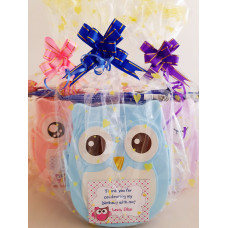 Owl Lunchbox with Snacks