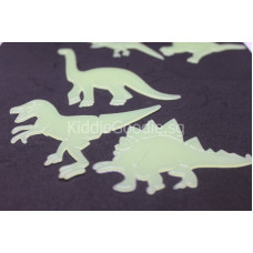 Glow-in-the-Dark Dinosaur Wall Stickers